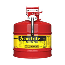 Load image into Gallery viewer, 5 Gal Steel Safety Can for Flammables | Type II | 7250120 | Justrite - image 1