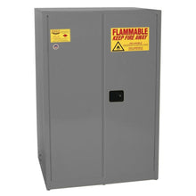Load image into Gallery viewer, Gray, 90 Gal Flammable Liquid Cabinet, 2 Shelves, 2 Door, Self Close | 9010XGRAY - 9010XGRAY - image 1