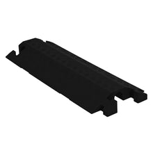 Load image into Gallery viewer, 1Ch Cable Protector, 2.25" Dia Lines, Black, Linebacker | CP1X225-GP-DO-B - CP1X225-GP-DO-B - image 1