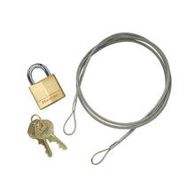 Load image into Gallery viewer, Metal Anchoring Cable Kit With Padlock for Outdoor Ashtray | 268505 - 268505 - image 1