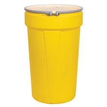 Load image into Gallery viewer, Yellow 55 Gal Poly Drum Metal Bolt Rings | Bung Holes | 1655MBRBG - 1655MBRBG - image 1