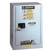 Load image into Gallery viewer, Silver 15 Gal Under Fume Hood Corrosives Cabinet | 1 Door, Right Hinge, Manual | 8825042 - 8825042 - image 1