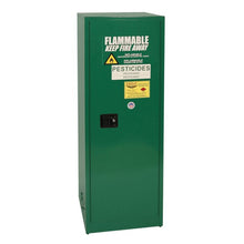 Load image into Gallery viewer, Green 24 Gal 3 Shelf 1 Door Metal Pest Cab Manual Close | PEST1923X - PEST1923X - image 1