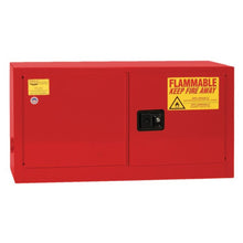 Load image into Gallery viewer, Red 15 Gal Flammable Liquid Cabinet | Add-On | 1 Shelf, 2 Door, Self Close | ADD14XRED - ADD14XRED - image 1