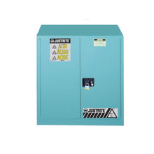 Load image into Gallery viewer, Blue 30 Gal Corrosives/Acids Safety Cabinet | ChemCor® | 8930222 | Justrite - image 1
