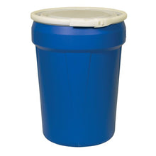 Load image into Gallery viewer, Blue 30 Gal Plastic Drum Barrel | Plastic Lever-Lock | 1601B - 1601B - image 1