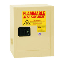 Load image into Gallery viewer, Beige 4 Gal Flammable Liquid Cabinet | Bench Top | 1 Shelf, 1 Door, Self Close | 1903XBEI - 1903XBEI - image 1