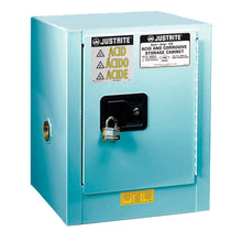 Load image into Gallery viewer, Blue 4 Gal Countertop Safety Cabinet | ChemCor® | 8904022 | Justrite - image 1