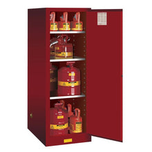 Load image into Gallery viewer, 54 Gal Red Flammable Safety Cabinet | 1 Door Deep Slimline | 895401 | Justrite - image 1