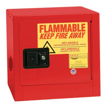 Load image into Gallery viewer, Red 2 Gal Flammable Liquid Cabinet | Bench Top | 1 Shelf, 1 Door, Self Close | 1900XRED - 1900XRED - image 1