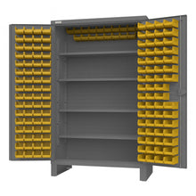 Load image into Gallery viewer, Durham Cabinet, 12 Gauge, 4 Shelves, 144 Yellow Bins, 48 x 24 x 78 - image 1