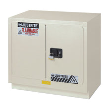 Load image into Gallery viewer, 23 Gal Under Fume Hood ChemCor® Cabinet | Manual Close Doors, Light Neutral | 8837072 | Justrite - image 1