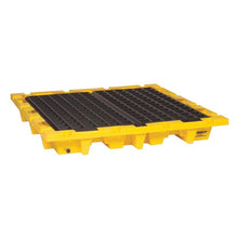 Load image into Gallery viewer, 4 Drum Spill Pallet | Yellow Plastic, Nesting | 1646 | Eagle - image 1