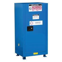 Load image into Gallery viewer, U.S. Navy Safety Hazmat Cabinet - 15 Gal, Blue – 8615287 - 8615287 - image 1