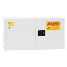 Load image into Gallery viewer, White 15 Gal Flammable Liquid Cabinet | Add-On | 1 Shelf, 2 Door, Self Close | ADD14XWHTE - ADD14XWHTE - image 1