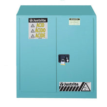 Load image into Gallery viewer, Blue 30 Gal Corrosives/Acids Safety Cabinet | 1 Bi-Fold Door | 893082 - 893082 - image 1