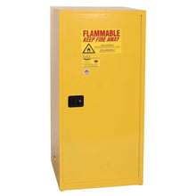 Load image into Gallery viewer, Yellow 60 Gal Flammable Liquid Cabinet | 2 Shelves, 1 Door, Manual Close | 1961X | Justrite - image 1