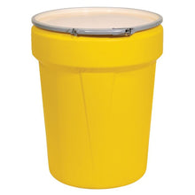 Load image into Gallery viewer, Yellow 40 Gal Lab Pack Plastic Drum | Metal Lever-Lock | 1651M - 1651M - image 1