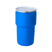 Load image into Gallery viewer, Blue 14 Gal Plastic Drum Barrel Metal Lever-Lock | 1610MB - 1610MB - image 1