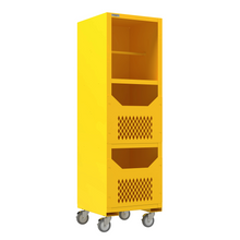 Load image into Gallery viewer, Durham Mobile Spill Control Cabinet, 2 Rods, 2 Front Covers, 1 Storage Compartment, 24 x 24 x 79-1/2 - image 1