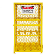 Load image into Gallery viewer, Durham Horizontal Gas Cylinder Cabinet, Capacity of 6, Self Close - image 1