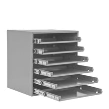 Load image into Gallery viewer, Durham Small bearing slide rack, 6 compartments - image 1