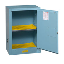 Load image into Gallery viewer, Blue 12 Gal Corrosives/Acids Safety Cabinet | 1 Manual-Close Door | 891202 - 891202 - image 1