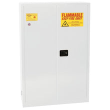 Load image into Gallery viewer, White 60 Gal Paint and Ink Safety Cabinet Manual Close | PI47XWHTE | Justrite - image 1