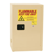 Load image into Gallery viewer, Beige 12 Gal Flammable Liquid Cabinet | Space Saver | 1 Shelf, 1 Door, Self Close | 1924XBEI - 1924XBEI - image 1