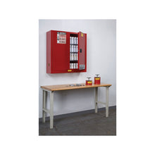 Load image into Gallery viewer, Red 20 Gallon Wall Mount Aerosol Can Safety Cabinet | 2 Manual-Close Doors | 8934016 | Justrite - image 1