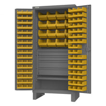 Load image into Gallery viewer, Durham Cabinet, 12 Gauge, 2 Shelves, 110 Bins, 4 Drawers, 36 x 24 x 78 - image 1