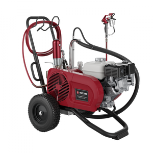 Titan PowrTwin 4900 Plus 3300 PSI @ 1.50 GPM Gas Airless Paint Sprayer - Cart (For California customers only)