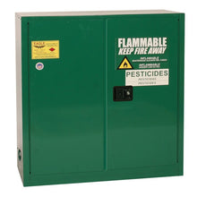 Load image into Gallery viewer, Green 30 Gal Pesticide Safety Cabinet Manual Close | PEST32X - PEST32X - image 1