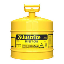 Load image into Gallery viewer, Type 1 | Steel Safety Can for Diesel | 5 Gal, Yellow | 7150200 | Justrite - image 1