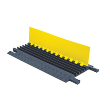 Load image into Gallery viewer, 5-Channel Lightweight Cable Ramp System, Protects up to 1.25" Dia. Lines, Grip Guard | GG5X125-Y/GRY | Checkers-Safety - image 1