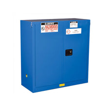 Load image into Gallery viewer, Royal Blue 30 Gal Hazmat Cabinet | 2 Self-Close Doors | 863028 | Justrite - image 1