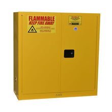 Load image into Gallery viewer, Yellow 40 Gal Paint and Ink Safety Cabinet Self Close | YPI3010X | Justrite - image 1