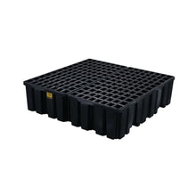 Load image into Gallery viewer, 4 Drum Spill Pallet | Black Plastic, Without Drain | 1640BND - 1640BND - image 1