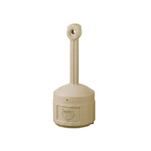 Load image into Gallery viewer, Adobe Beige Plastic Outdoor Ashtray 4 Gallon | 26800B | Justrite - image 1