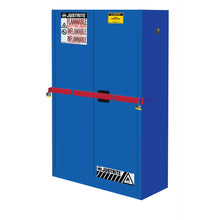 Load image into Gallery viewer, 45 Gal Blue Corrosives Safety Cabinet | High Security, Self-Close | SC29884B - SC29884B - image 1