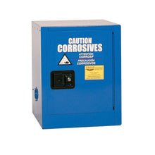 Load image into Gallery viewer, 4 Gal Blue Bench Top Metal Corrosive Safety Cabinet | Manual Close | CRA1904X - CRA1904X - image 1