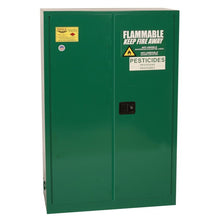 Load image into Gallery viewer, Green 45 Gal Pesticide Safety Cabinet Manual Close | PEST47X | Justrite - image 1