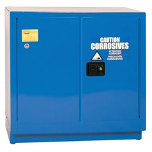 Load image into Gallery viewer, Blue 22 Gal Under Counter Metal Safety Cabinet Manual Close | CRA71X - CRA71X - image 1