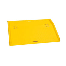 Load image into Gallery viewer, Yellow 48" W x 4" H Plastic Portable Dock Plate | 1797 | Checkers-Safety - image 1