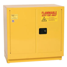 Load image into Gallery viewer, Yellow 22 Gal Flammable Liquid Cabinet | Under Counter | 1 Shelf, 2 Door, Self Close | 1970X - 1970X - image 1