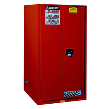 Load image into Gallery viewer, Red Flammable Safety Cabinet | 60 Gal, 2 Self-Close Doors | 896021 | Justrite - image 1