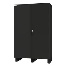 Load image into Gallery viewer, Durham Cabinet, 14 Gauge, 2 Shelves, 6 Door Trays, 84 Yellow Bins, 48 x 24 x 78 - image 2
