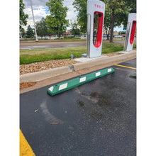 Load image into Gallery viewer, Green and White Park-It Parking Stop | GNRS1620GN | Checkers-Safety - image 2