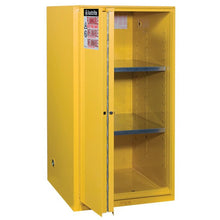 Load image into Gallery viewer, Yellow 60 Gal Flammable Cabinet | 1 Bi-Fold Self-Close Door | 896080 | Justrite - image 2