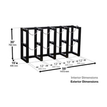 Load image into Gallery viewer, 4 Tank Gas Cylinder Rack | 4 Wide by 1 Deep | 35144 - 35144 - image 2